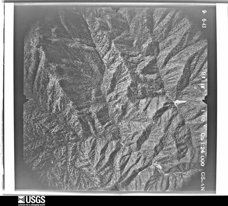 U.S. Geological Survey aerial photograph, 1943-09-06, scale 1:24000