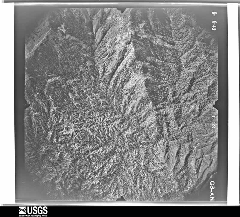 U.S. Geological Survey aerial photograph, 1943-09-06, scale 1:24000