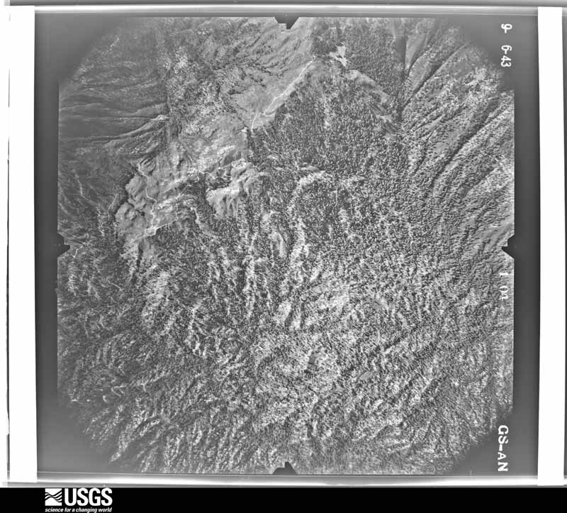 U.S. Geological Survey aerial photograph, 1943-09-06, scale 1:24000