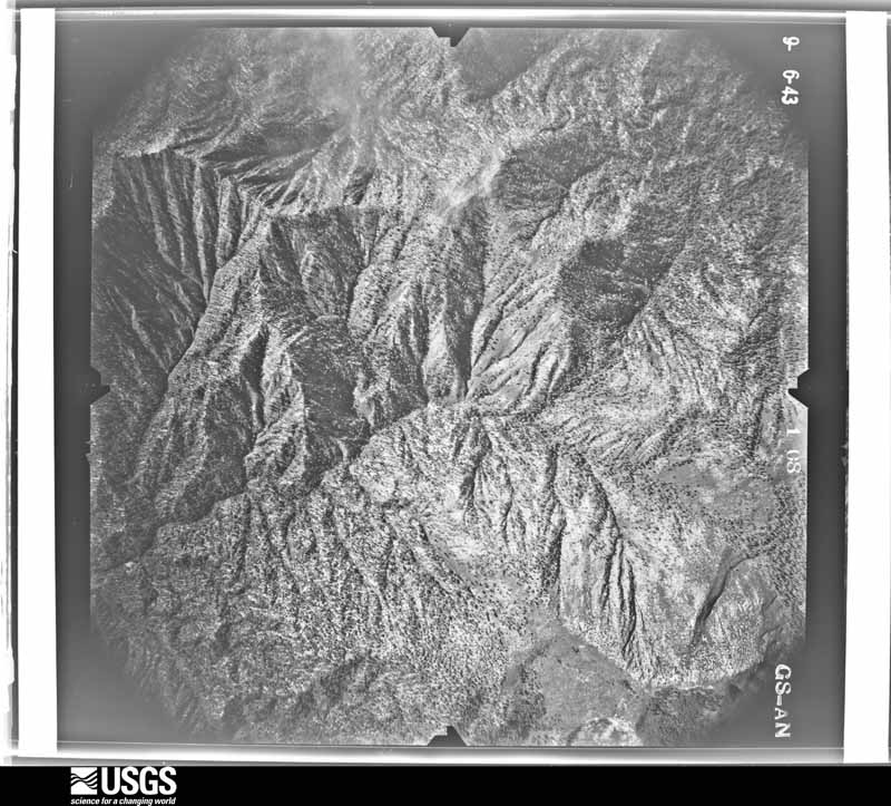 U.S. Geological Survey aerial photograph, 1943-09-06, scale 1:24000