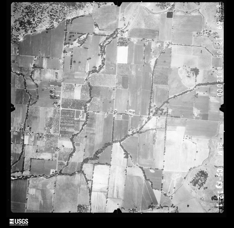 U.S. Geological Survey aerial photograph, 1969-08-06, scale 1:12000