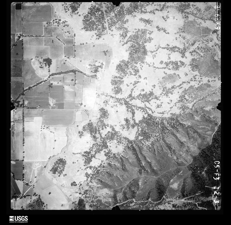 U.S. Geological Survey aerial photograph, 1969-08-06, scale 1:12000