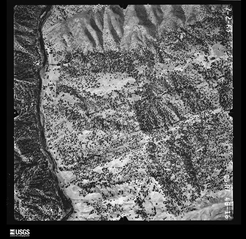 U.S. Geological Survey aerial photograph, 1963-07-02, scale 1:12000