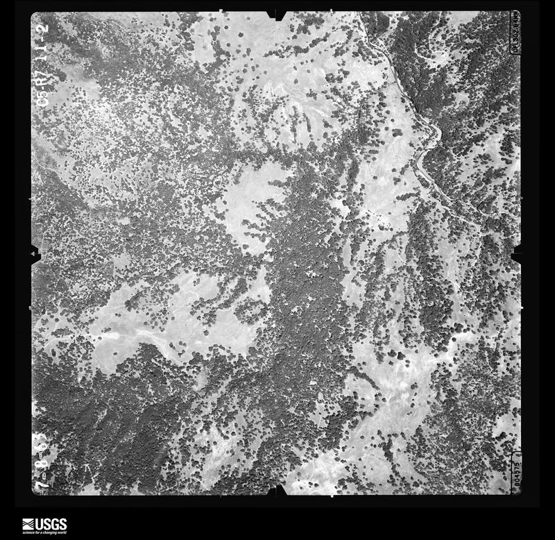 U.S. Geological Survey aerial photograph, 1963-07-08, scale 1:12000