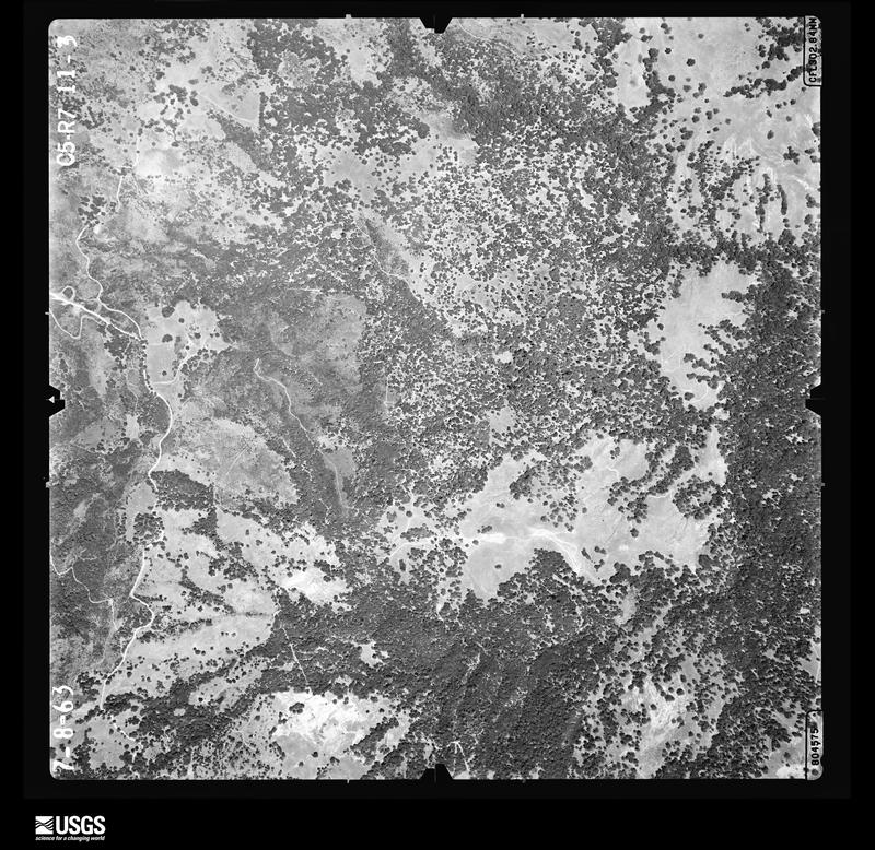 U.S. Geological Survey aerial photograph, 1963-07-08, scale 1:12000