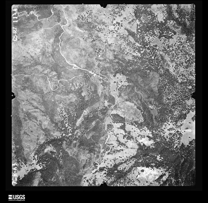 U.S. Geological Survey aerial photograph, 1963-07-08, scale 1:12000