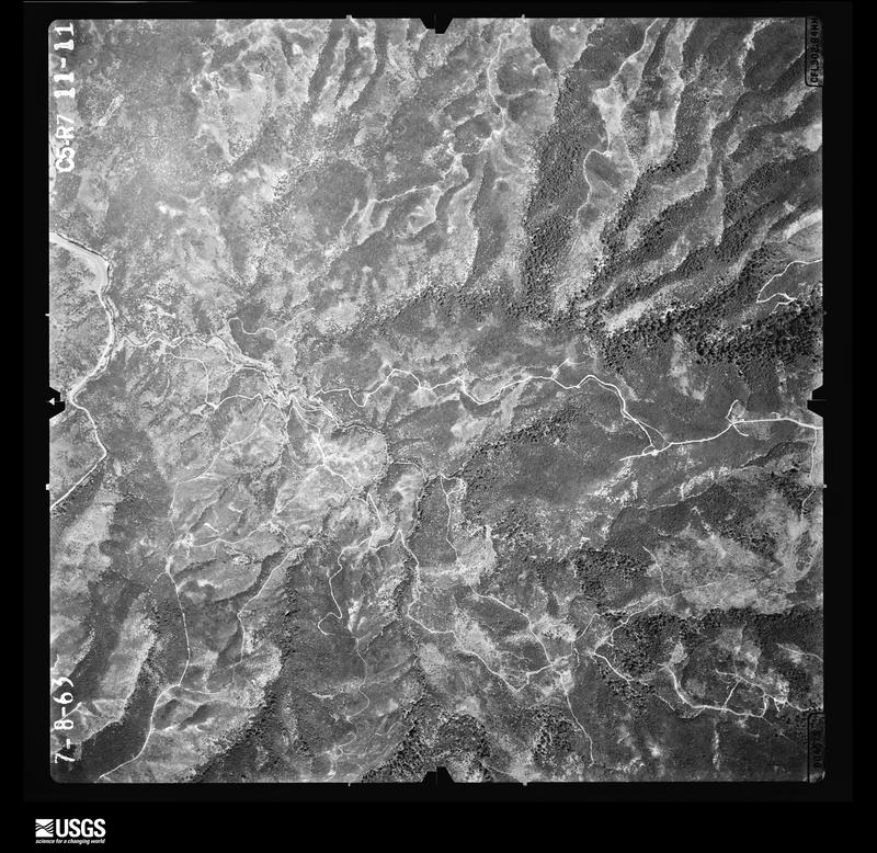 U.S. Geological Survey aerial photograph, 1963-07-08, scale 1:12000