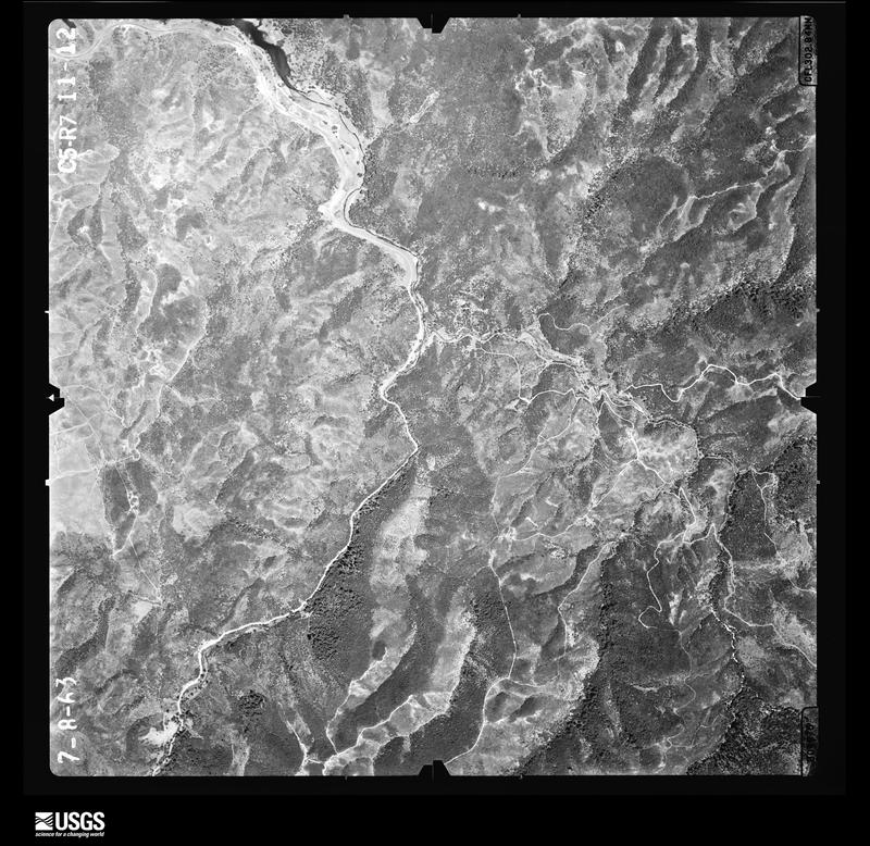 U.S. Geological Survey aerial photograph, 1963-07-08, scale 1:12000