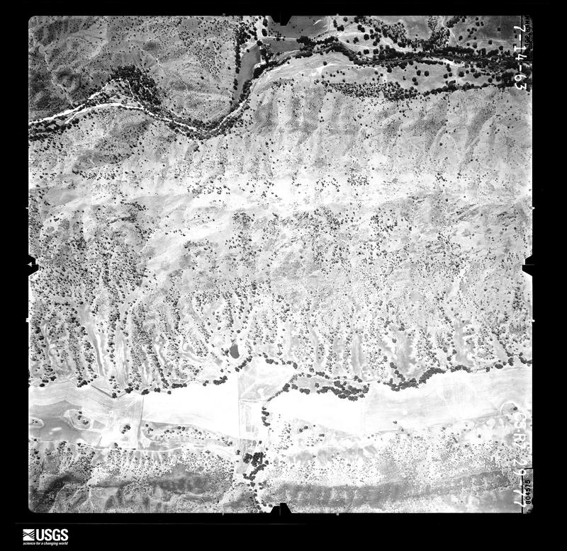 U.S. Geological Survey aerial photograph, 1963-07-14, scale 1:12000