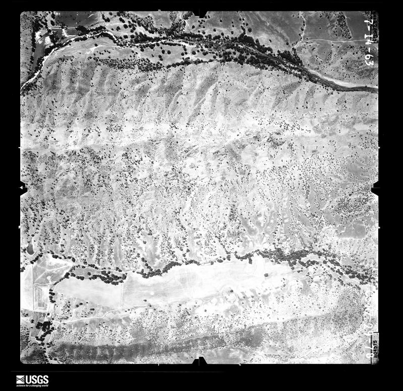 U.S. Geological Survey aerial photograph, 1963-07-14, scale 1:12000