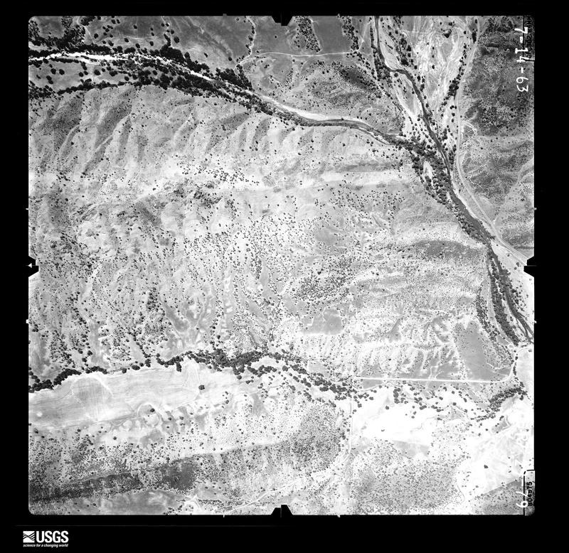 U.S. Geological Survey aerial photograph, 1963-07-14, scale 1:12000