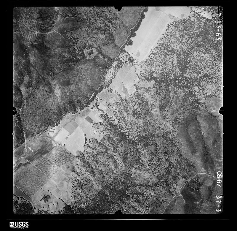 U.S. Geological Survey aerial photograph, 1963-07-13, scale 1:12000