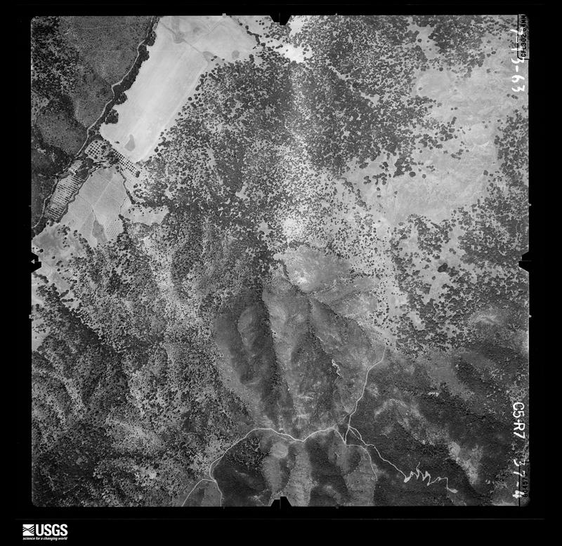 U.S. Geological Survey aerial photograph, 1963-07-13, scale 1:12000