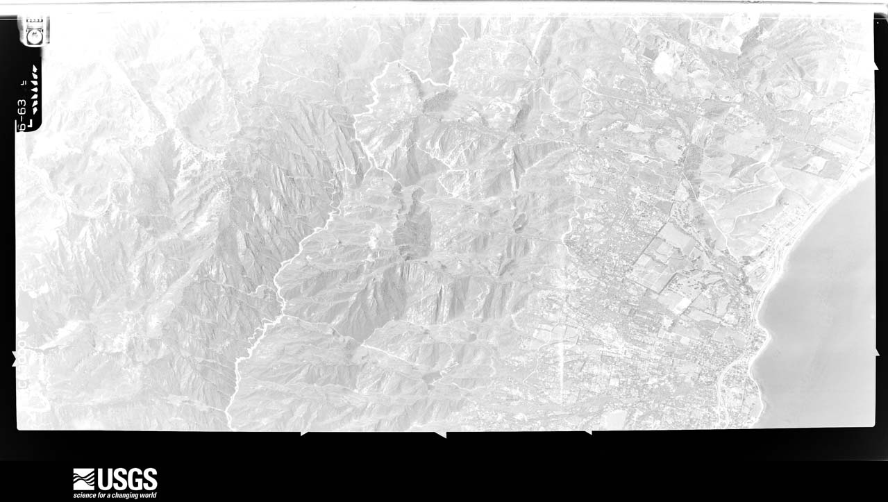 U.S. Geological Survey aerial photograph, 1963-03-06, scale 1:21670