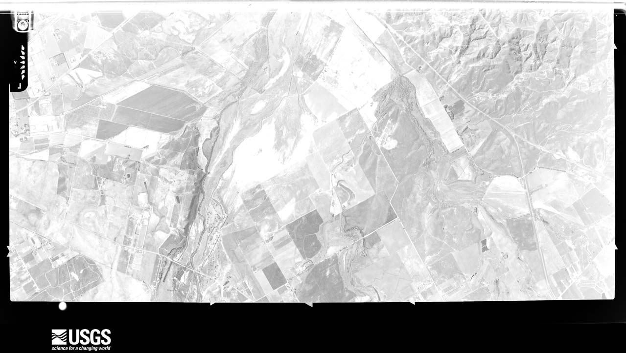 U.S. Geological Survey aerial photograph, 1963-03-06, scale 1:21670