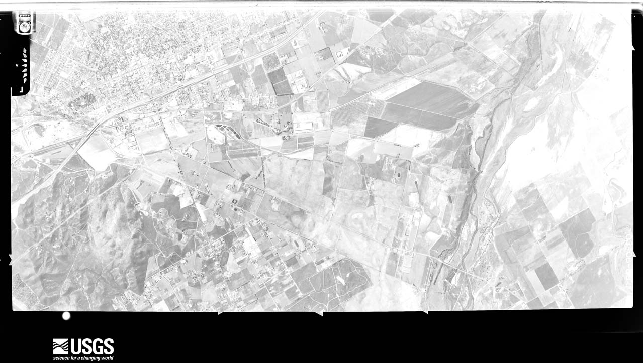 U.S. Geological Survey aerial photograph, 1963-03-06, scale 1:21670