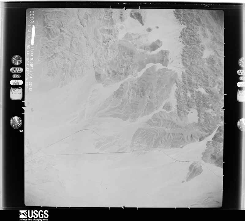 U.S. Geological Survey aerial photograph, 1954-09-08, scale 1:37400