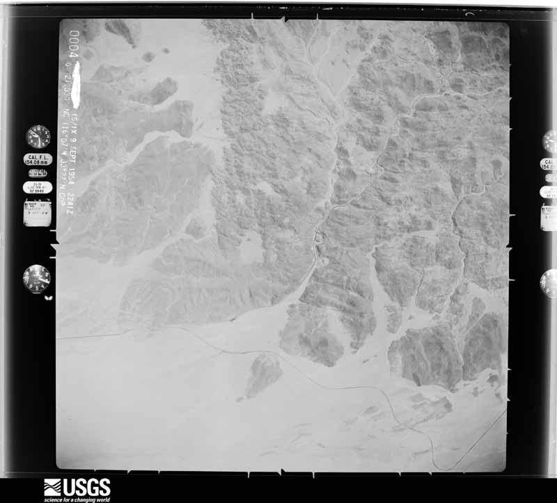 U.S. Geological Survey aerial photograph, 1954-09-08, scale 1:37400