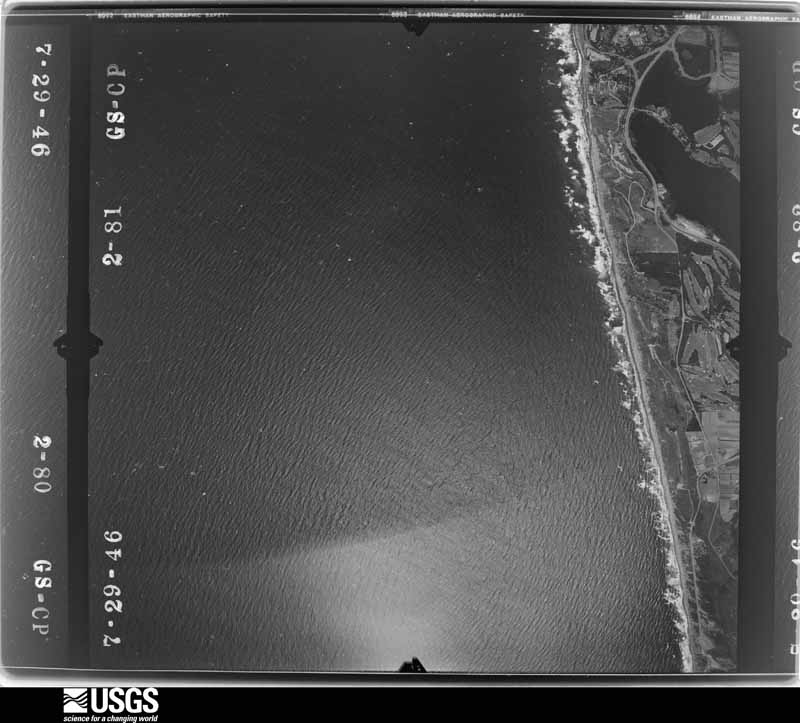 U.S. Geological Survey aerial photograph, 1946-07-29, scale 1:23600
