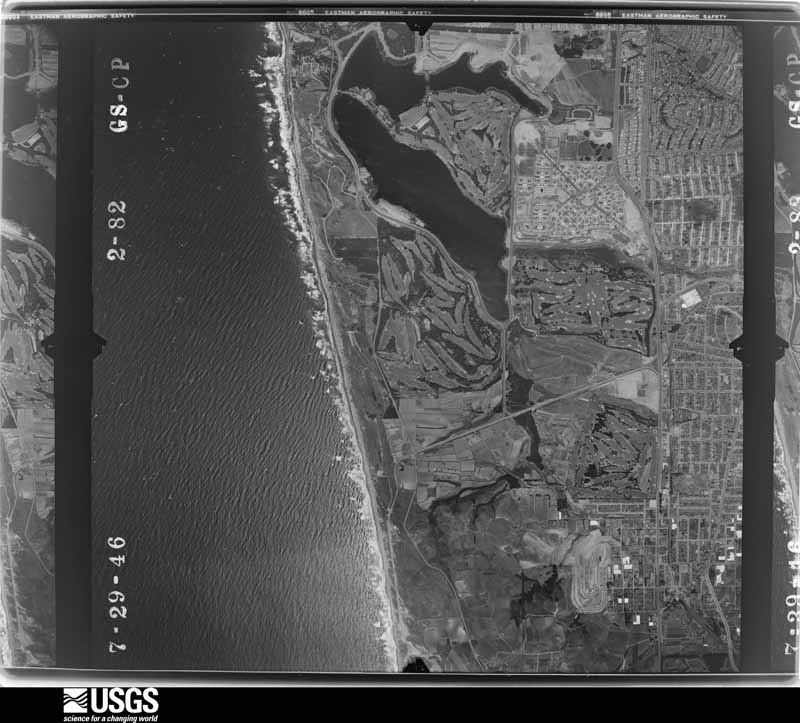 U.S. Geological Survey aerial photograph, 1946-07-29, scale 1:23600