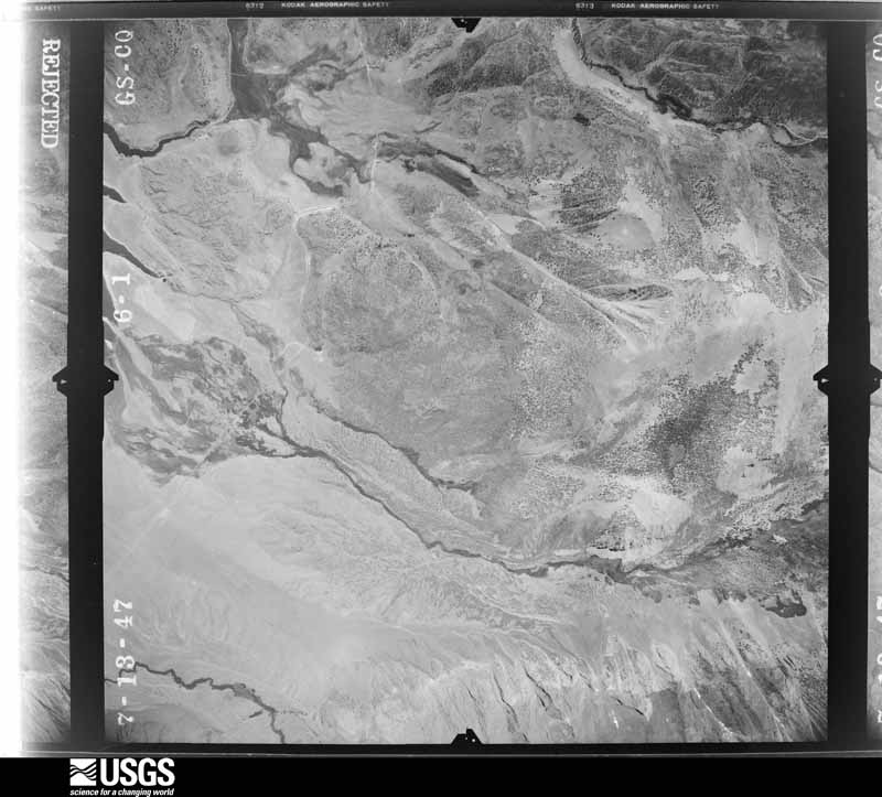 U.S. Geological Survey aerial photograph, 1947-07-13, scale 1:37400