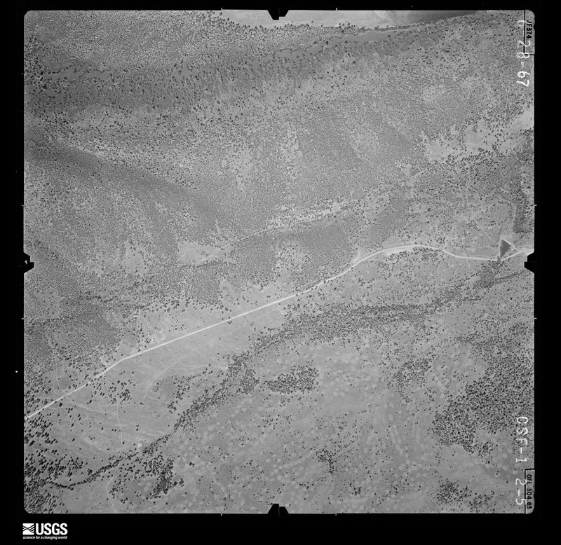U.S. Geological Survey aerial photograph, 1967-06-28, scale 1:12000