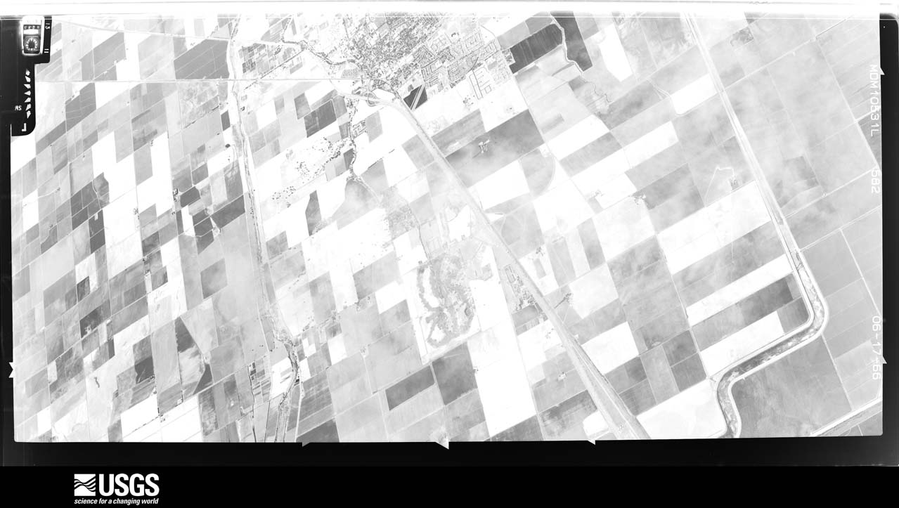 U.S. Geological Survey aerial photograph, 1966-06-17, scale 1:21670