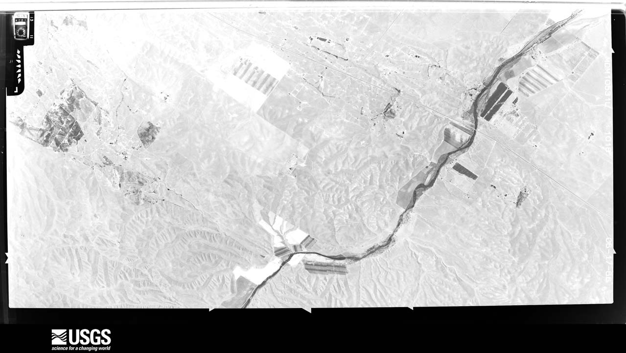 U.S. Geological Survey aerial photograph, 1966-06-17, scale 1:21670