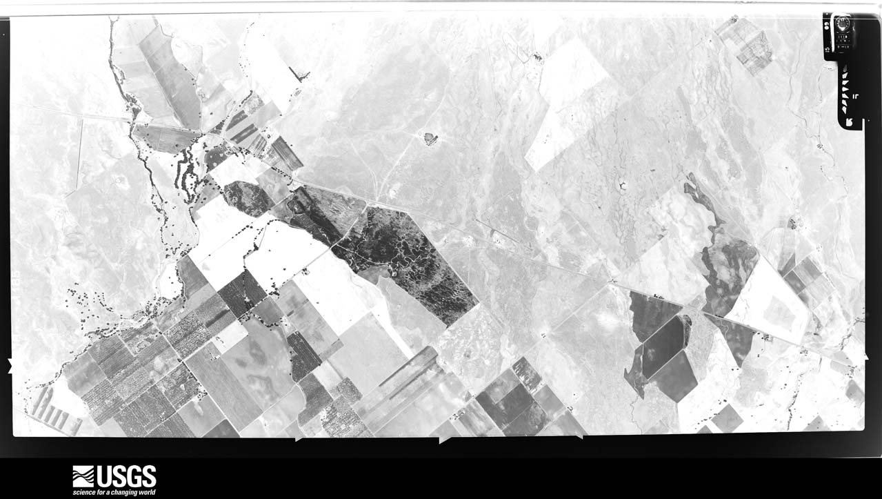U.S. Geological Survey aerial photograph, 1966-06-28, scale 1:21670