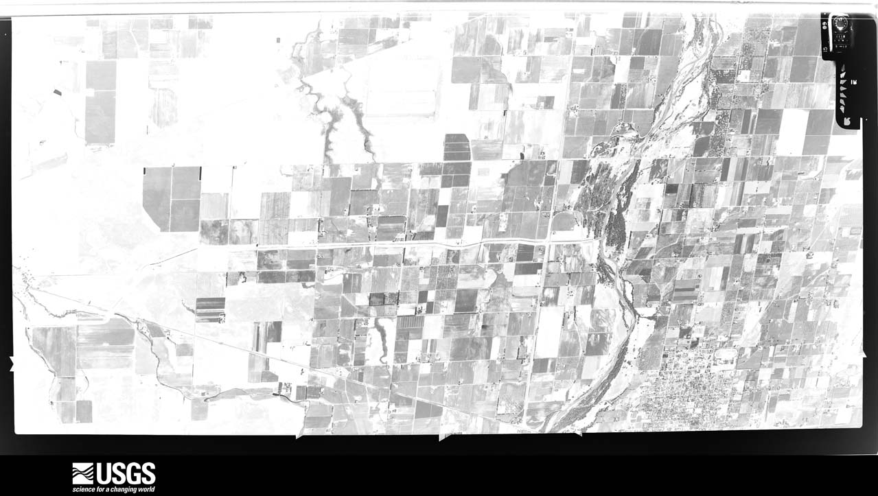 U.S. Geological Survey aerial photograph, 1966-06-28, scale 1:21670