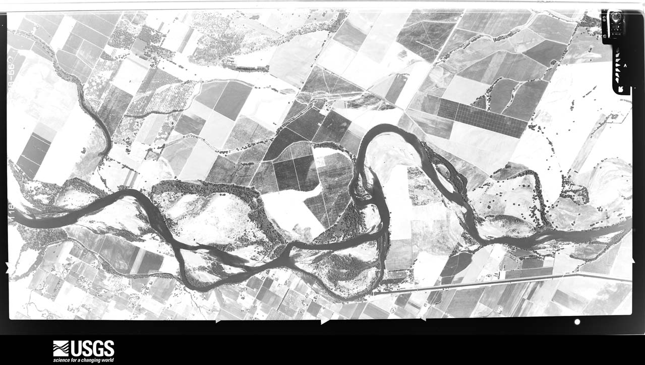 U.S. Geological Survey aerial photograph, 1966-06-28, scale 1:21670