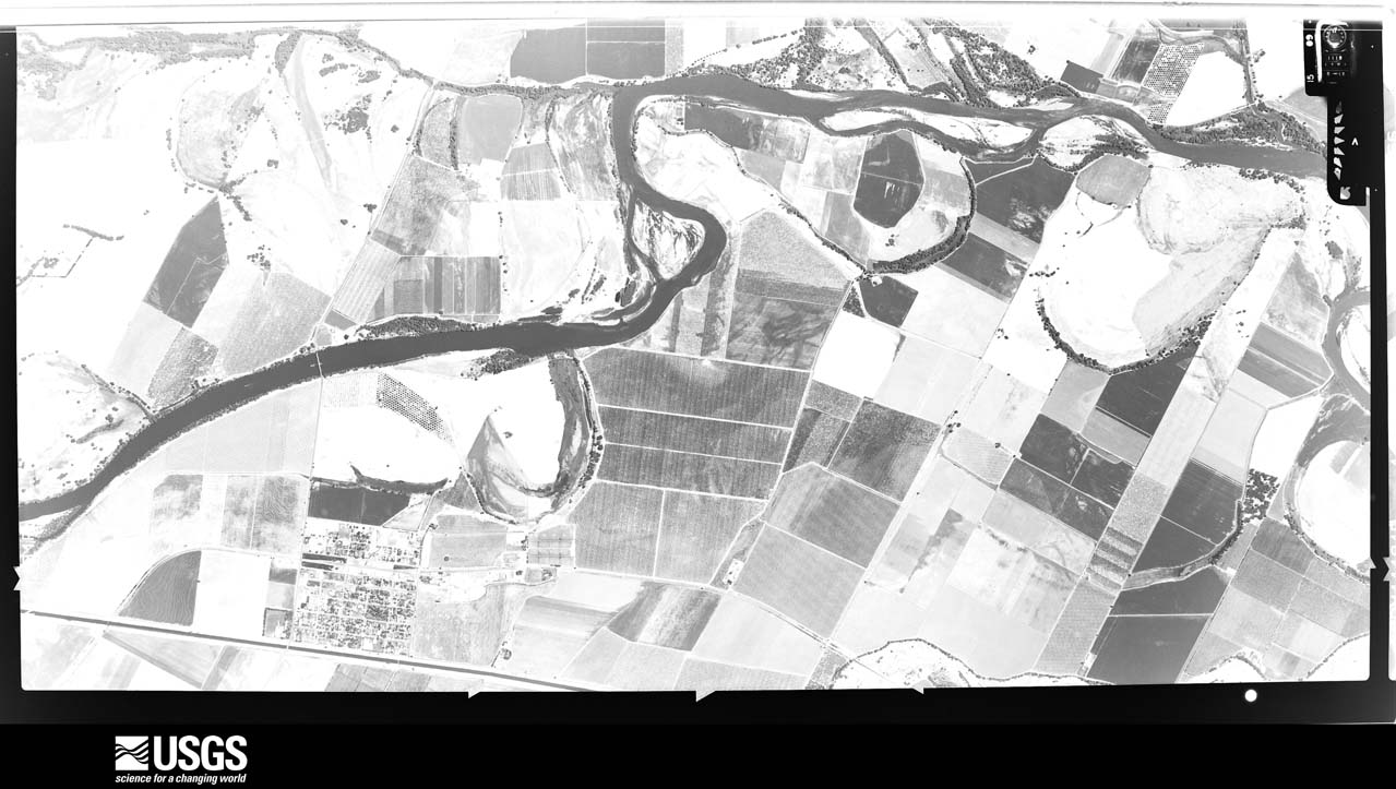 U.S. Geological Survey aerial photograph, 1966-06-28, scale 1:21670