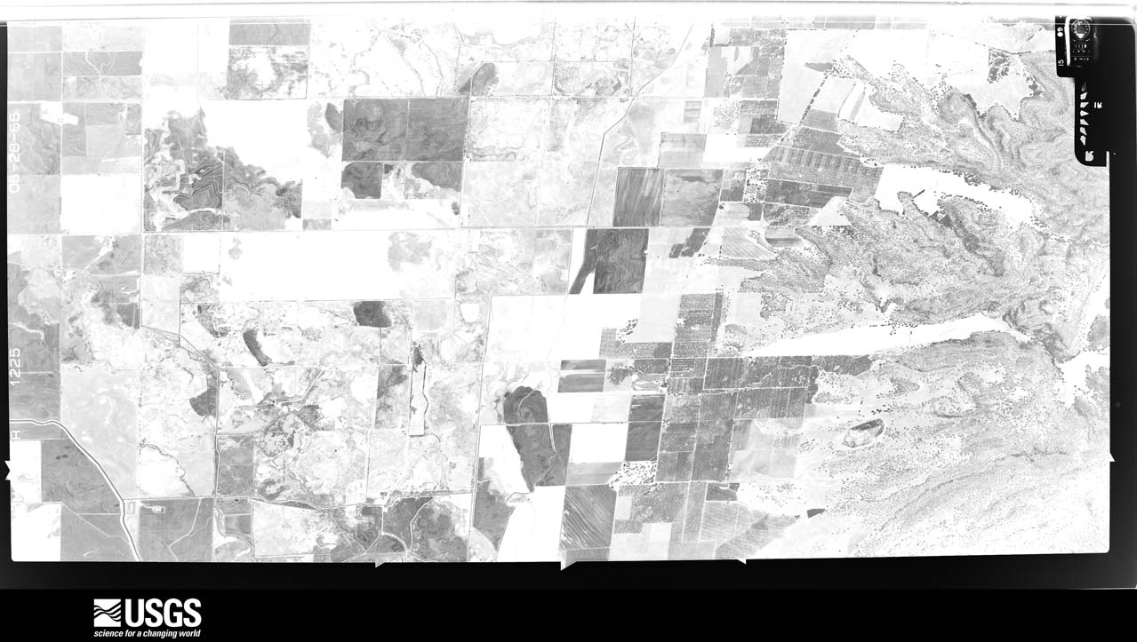 U.S. Geological Survey aerial photograph, 1966-06-28, scale 1:21670