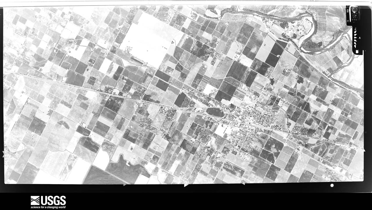 U.S. Geological Survey aerial photograph, 1966-06-28, scale 1:21670