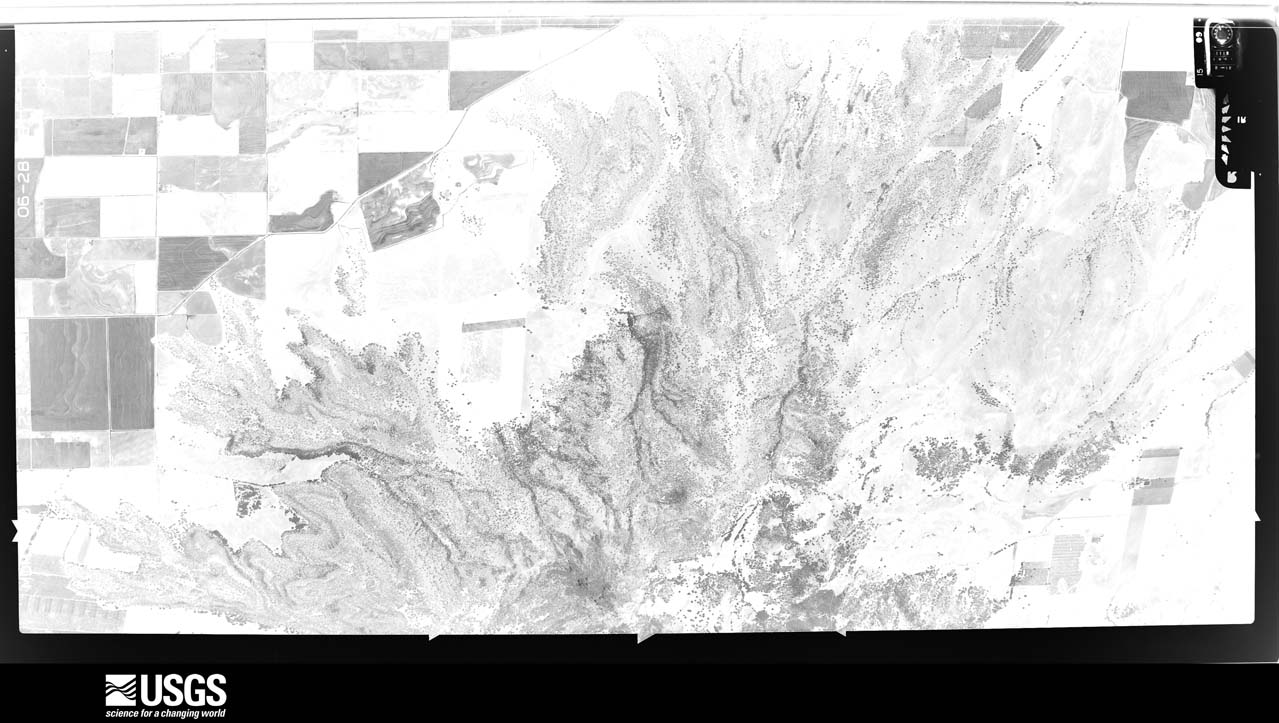 U.S. Geological Survey aerial photograph, 1966-06-28, scale 1:21670