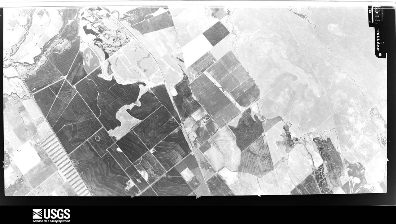 U.S. Geological Survey aerial photograph, 1966-06-28, scale 1:21670