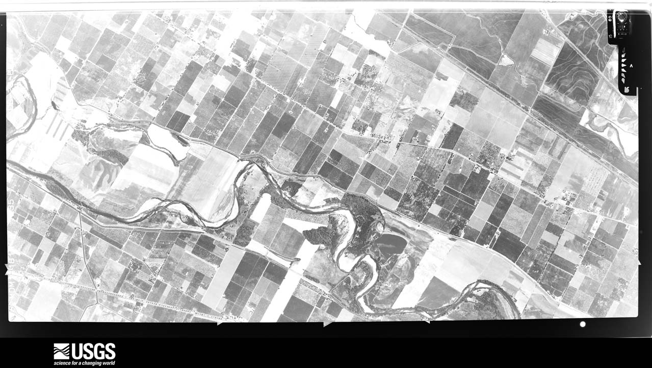 U.S. Geological Survey aerial photograph, 1966-06-28, scale 1:21670