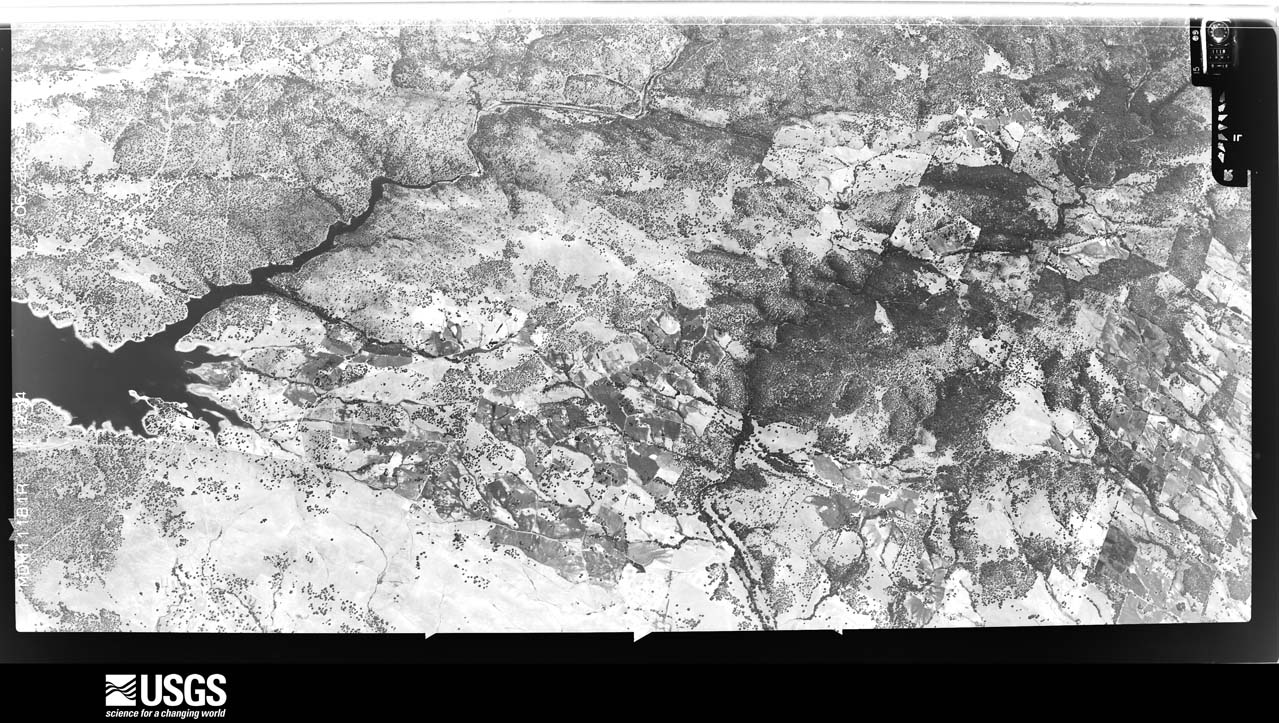 U.S. Geological Survey aerial photograph, 1966-06-28, scale 1:21670