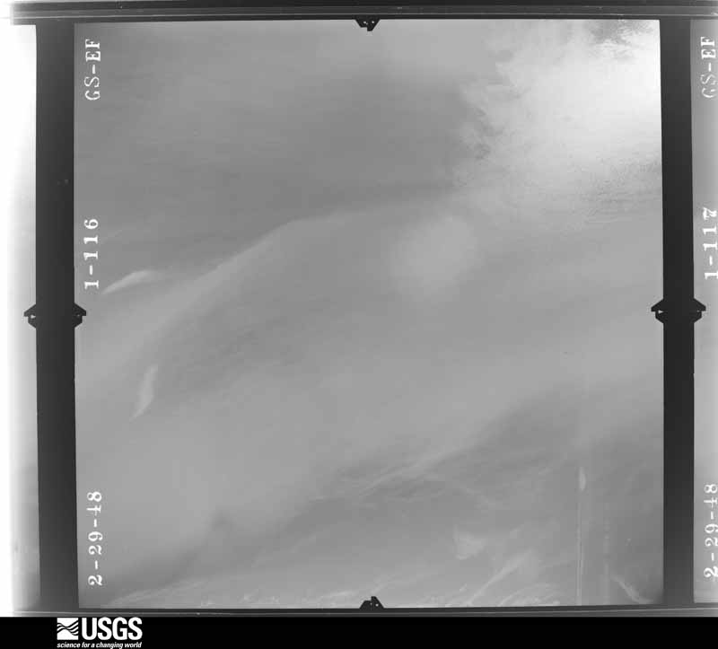 U.S. Geological Survey aerial photograph, 1948-02-29, scale 1:28400