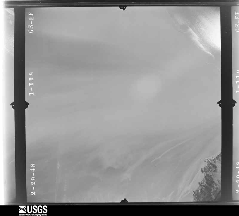 U.S. Geological Survey aerial photograph, 1948-02-29, scale 1:28400