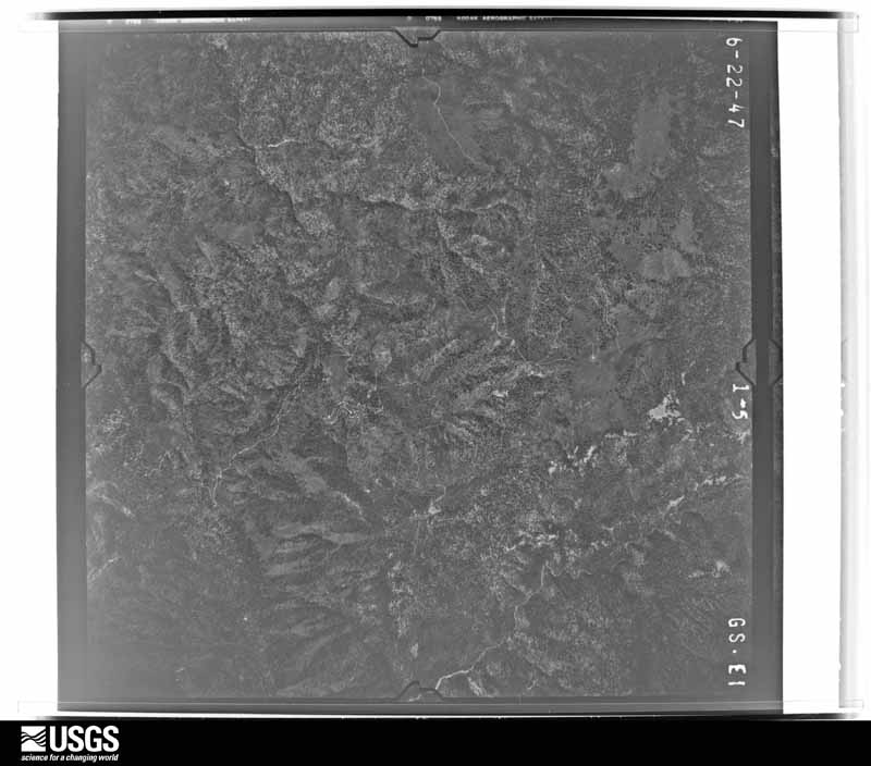 U.S. Geological Survey aerial photograph, 1947-07-08, scale 1:37400