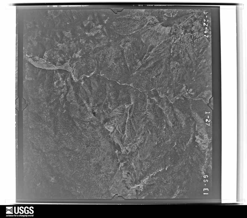 U.S. Geological Survey aerial photograph, 1947-07-08, scale 1:37400
