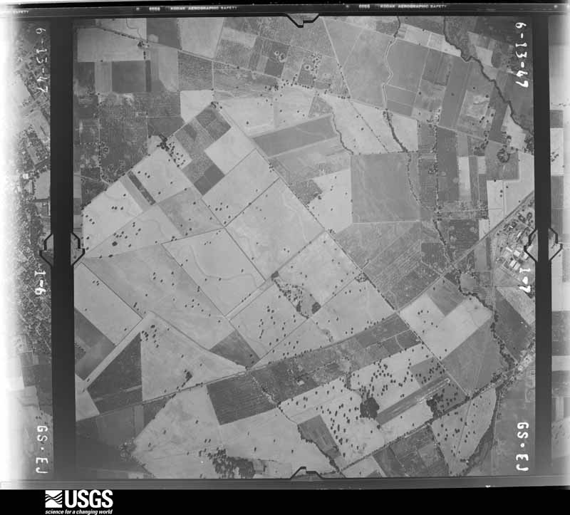 U.S. Geological Survey aerial photograph, 1947-06-13, scale 1:23600