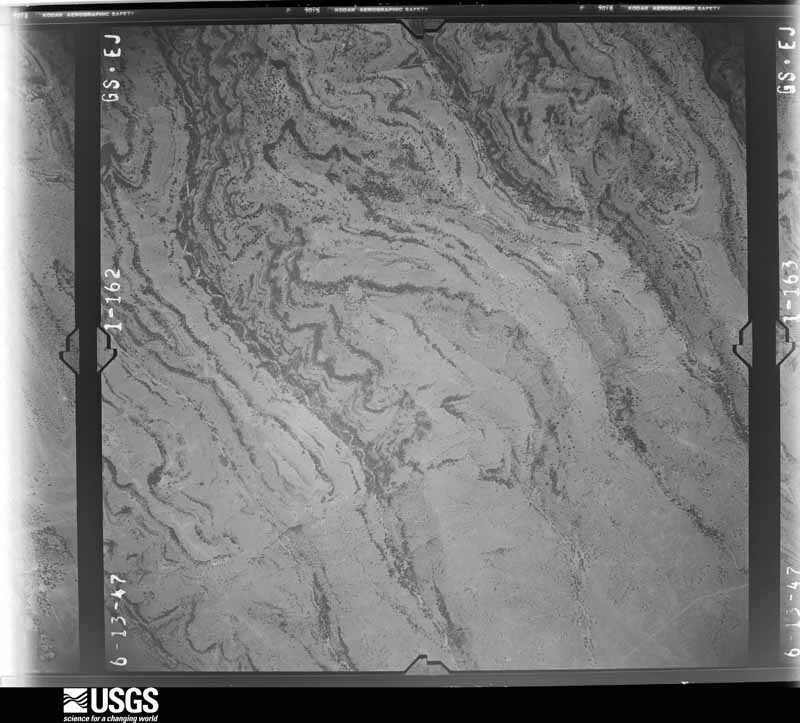 U.S. Geological Survey aerial photograph, 1947-07-10, scale 1:23600