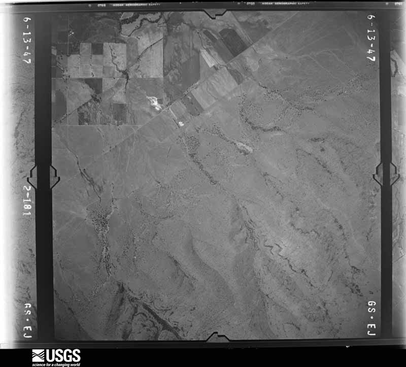 U.S. Geological Survey aerial photograph, 1947-07-01, scale 1:23600