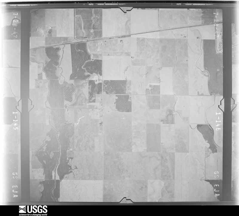 U.S. Geological Survey aerial photograph, 1947-08-05, scale 1:23600