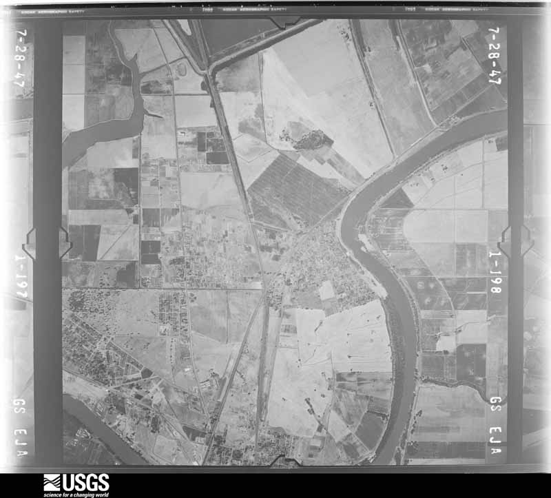 U.S. Geological Survey aerial photograph, 1947-08-05, scale 1:23600