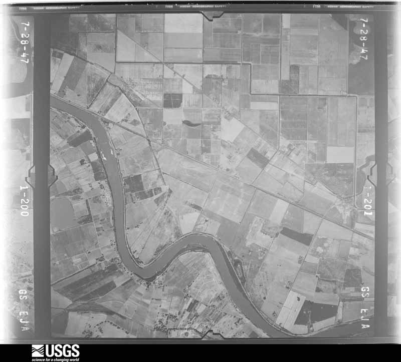 U.S. Geological Survey aerial photograph, 1947-08-05, scale 1:23600