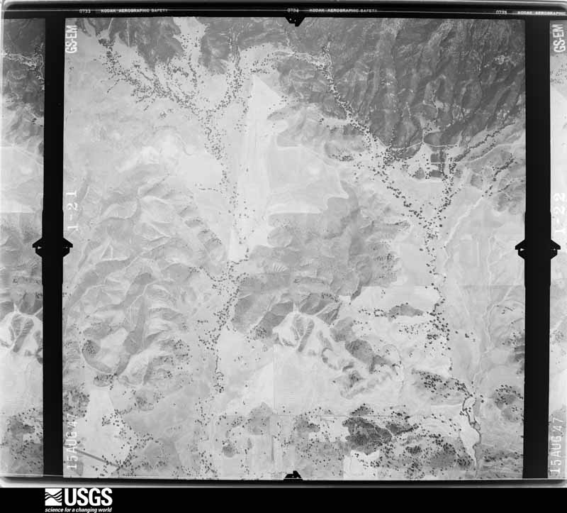 U.S. Geological Survey aerial photograph, 1947-09-13, scale 1:24000