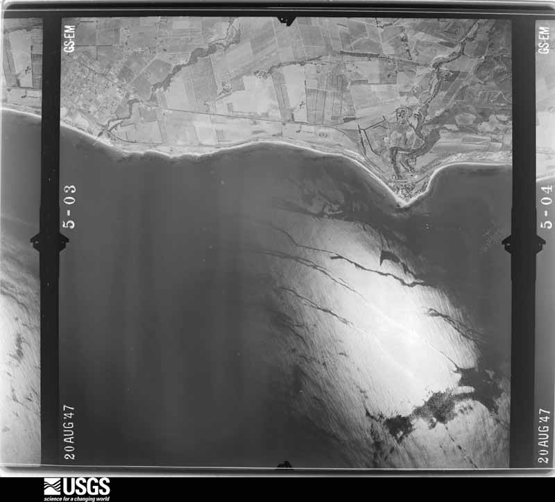 U.S. Geological Survey aerial photograph, 1947-08-20, scale 1:24000